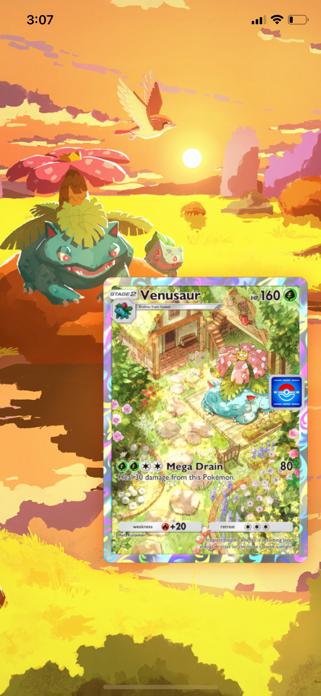 Venusaur Drop Event